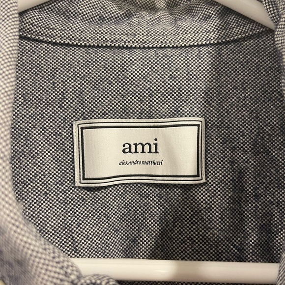 AMI Paris' Ami De Coeur button Down Shirt - Picture 3 of 4